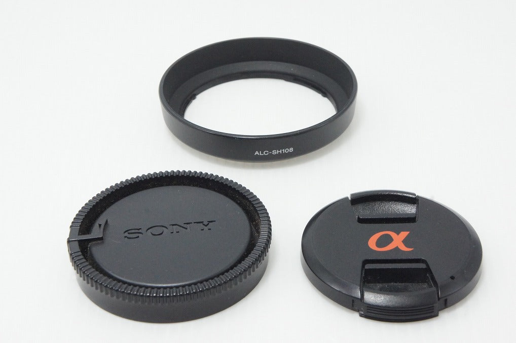 良品 SONY ソニー DT 18-55mm F3.5-5.6 SAM SAL1855 MINOLTA αマウント APS-C ズームレンズ フード付 260527ai