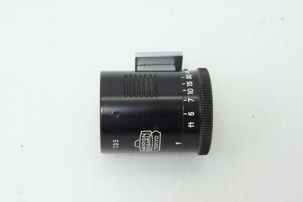 Nikon ニコン Nippon Kogaku 135mm ファインダー ブラック ケース付 260327aa