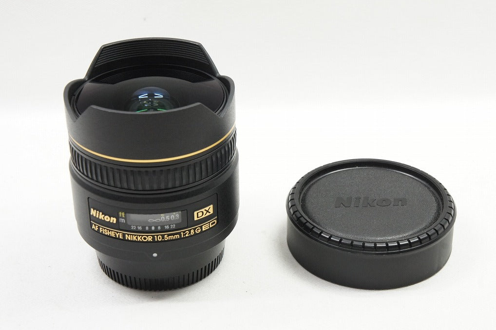 美品 Nikon ニコン AF DX FISHEYE NIKKOR 10.5mm F2.8G ED APS-C