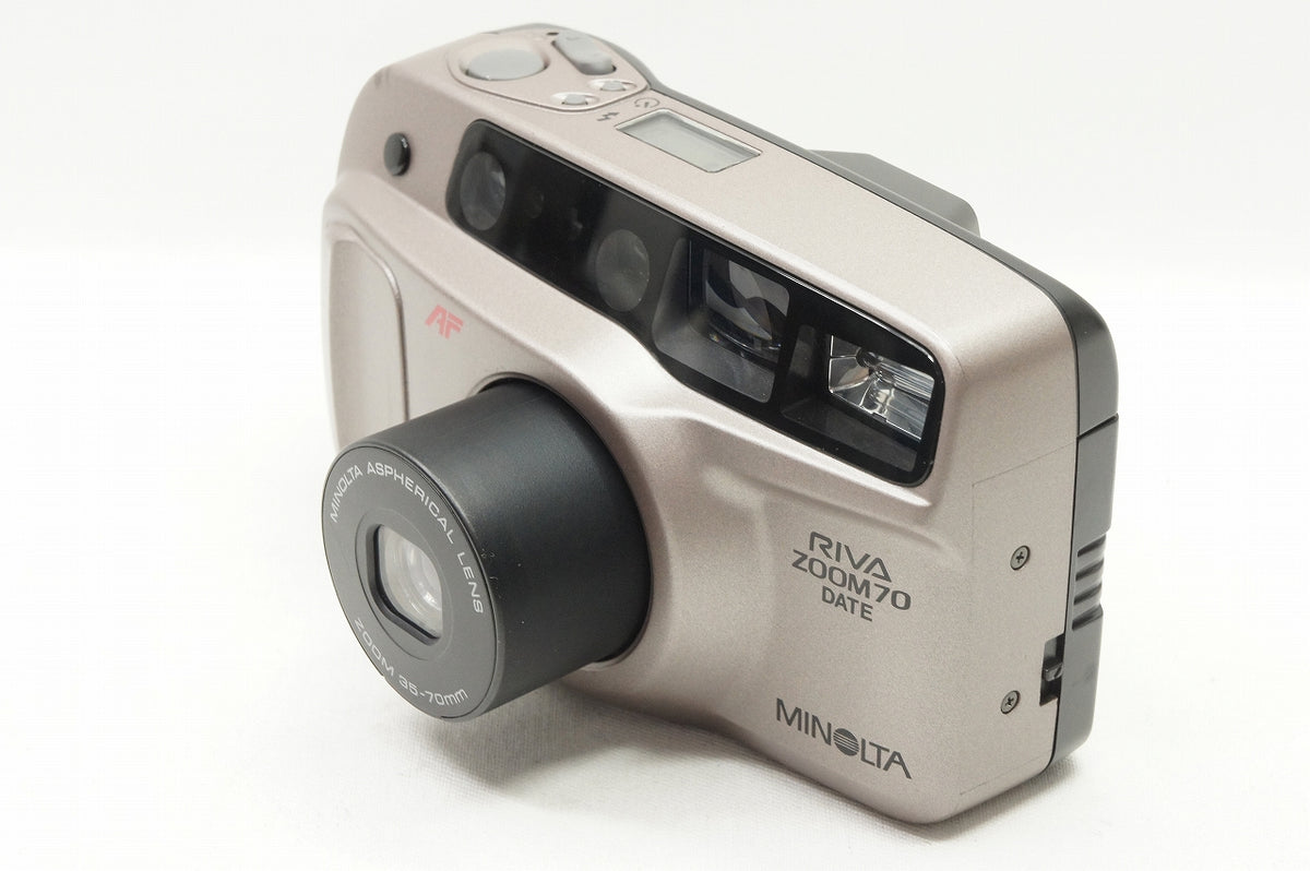【アルプスカメラ】MINOLTA ミノルタ RIVA ZOOM 70 DATE 35mmコンパクトフィルムカメラ 230526am