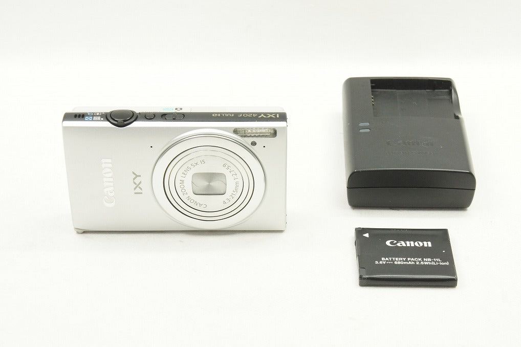 Canon キヤノン IXY 420F コンパクトデジタルカメラ シルバー 240308h ...