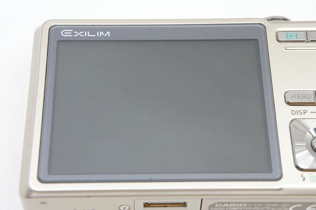 CASIO カシオ EXILIM EX-Z600 コンパクトデジタルカメラ ゴールド 250603j