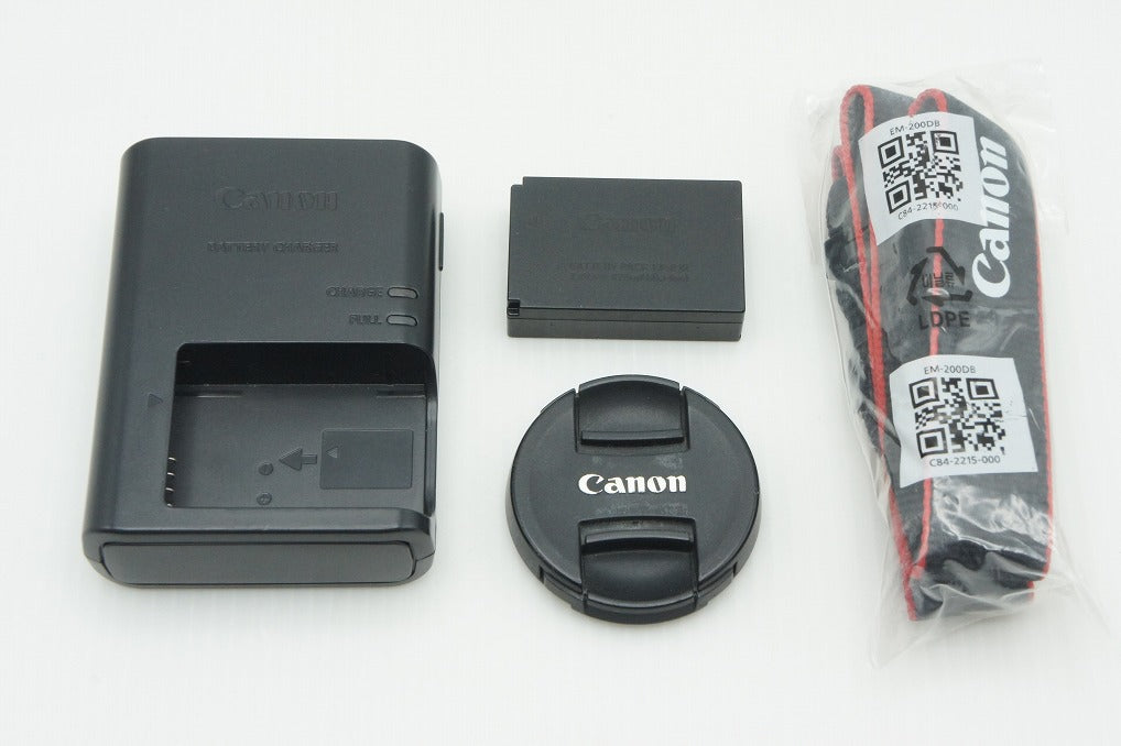 Canon キヤノン EOS M200 レンズキット (EF-M15-45mm F3.5-6.3 IS STM) ミラーレス一眼カメラ ホワイト 260221b