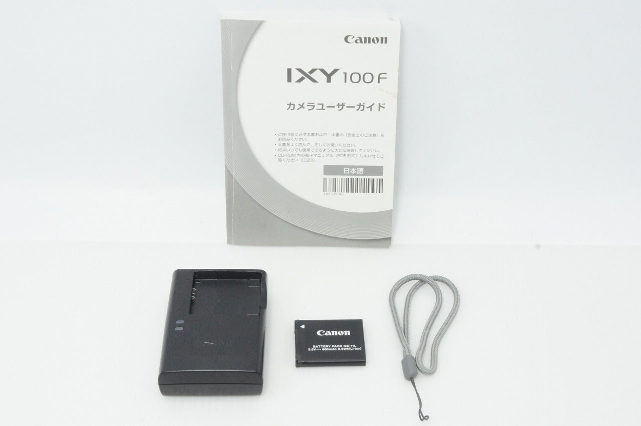Excellent condition Canon IXY 100F Compact Digital Camera Silver 260327s