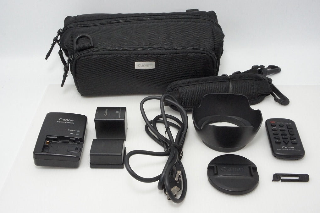 良品 Canon キヤノン iVIS HF G10 デジタルビデオカメラ ケース付 260320t