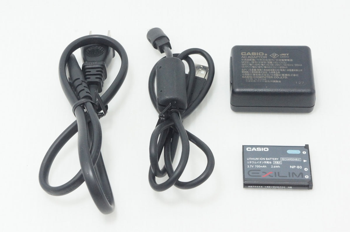 良品 CASIO カシオ EXILIM EX-JE10 コンパクトデジタルカメラ ホワイト 260909n