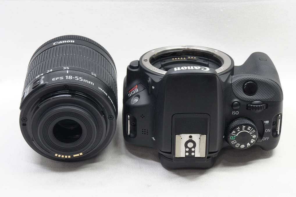 美品 Canon キヤノン EOS Kiss X7 + EF-S 18-55 IS STM レンズキット デジタル一眼レフカメラ 250613a