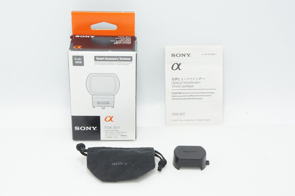 良品 SONY ソニー 光学ビューファインダー FDA-SV1 元箱付 260527bg