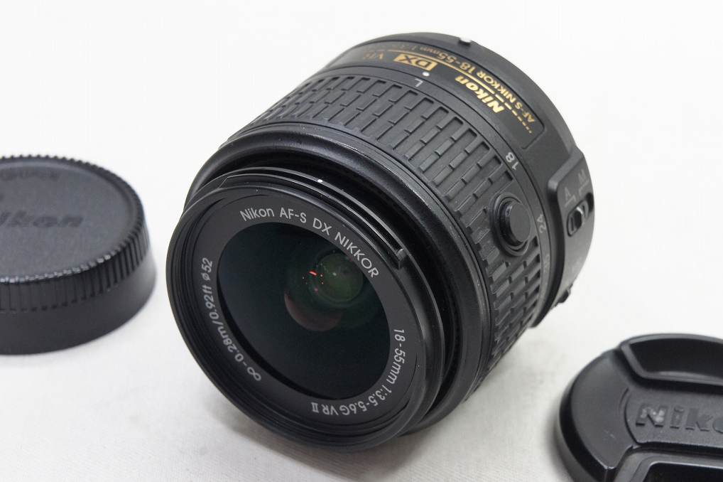 Nikon ニコン AF-S DX NIKKOR 18-55mm F3.5-5.6G VR II APS-C ズームレンズ 250608v