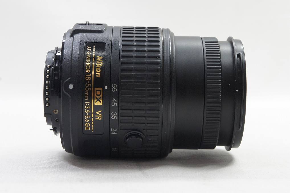 Nikon ニコン AF-S DX NIKKOR 18-55mm F3.5-5.6G VR II APS-C ズームレンズ 250608v