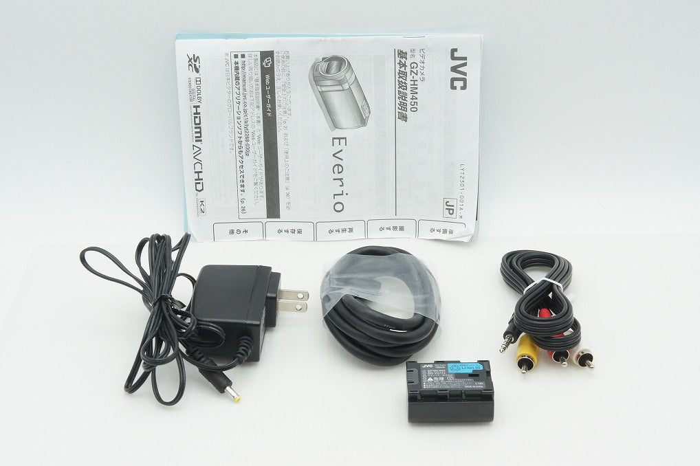 良品 JVC ケンウッド Everio GZ-HM450 デジタルビデオカメラ ブラック 260223c
