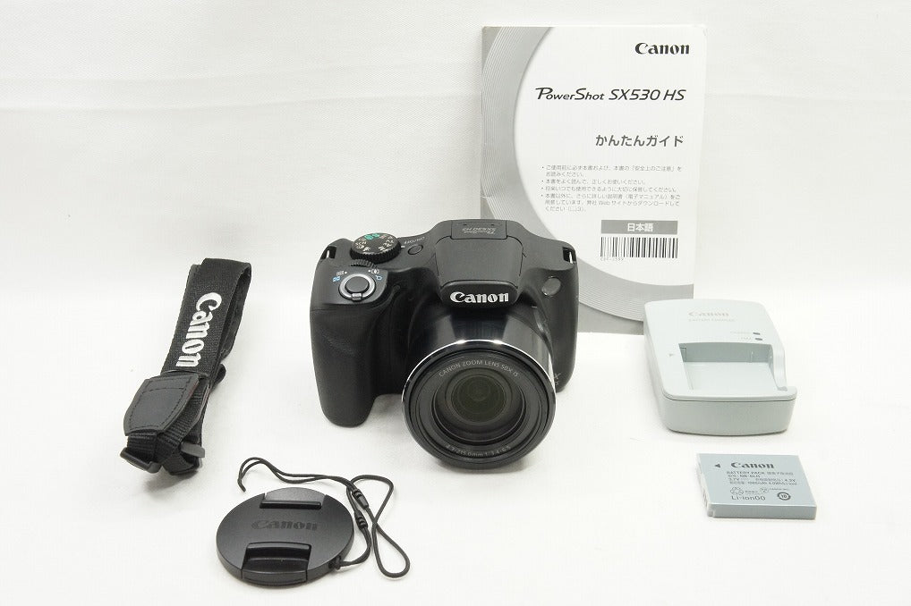 キヤノン 【適格請求書発行】美品 Canon キヤノン PowerShot SX530 HS コンパクトデジタルカメラ【アルプスカメラ】240315l