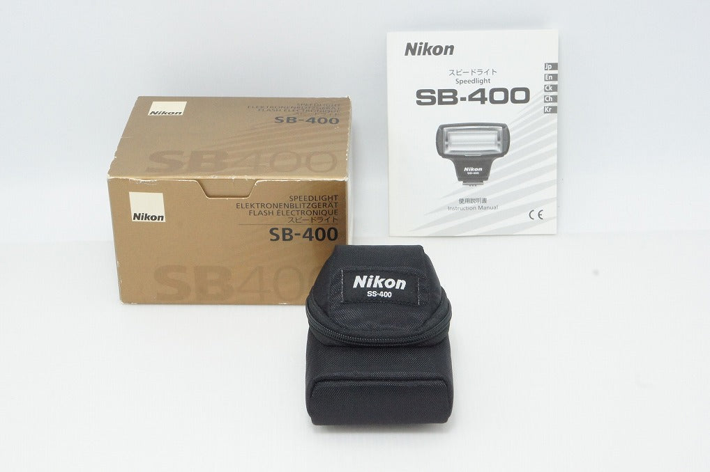 美品 Nikon ニコン SPEEDLIGHT SB-400 スピードライト 元箱付 260527ar