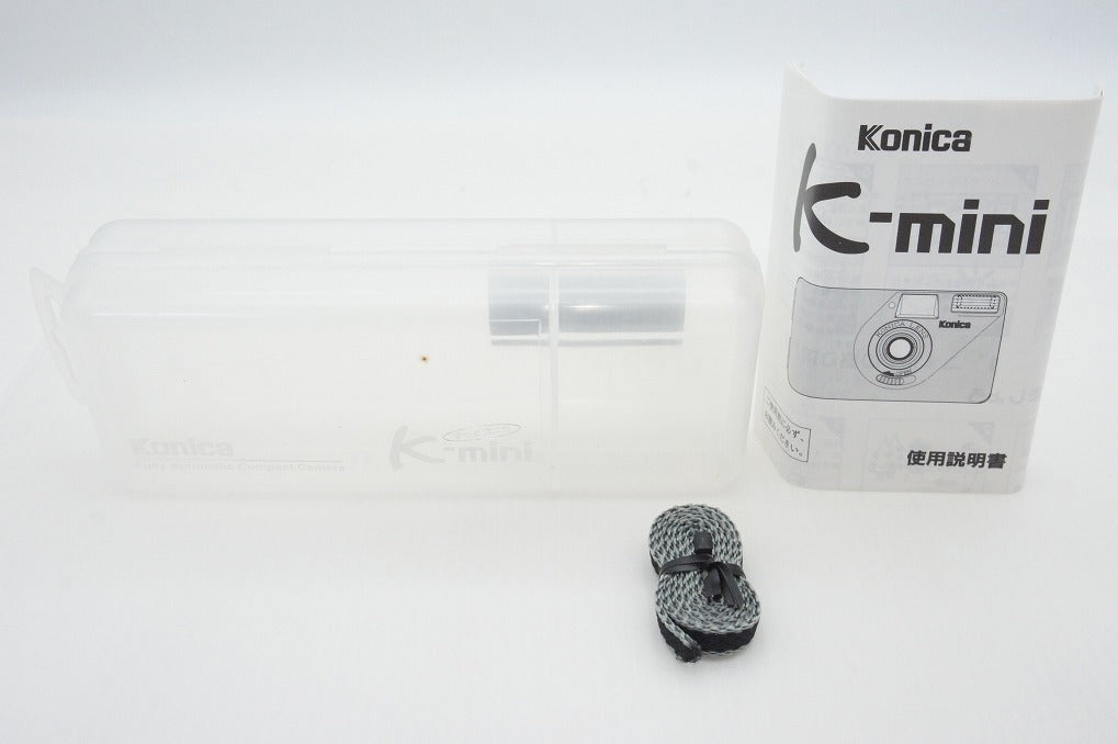 Konica コニカ K-mini PINGU ピングー 35mmコンパクトフィルムカメラ ケース付 251218z