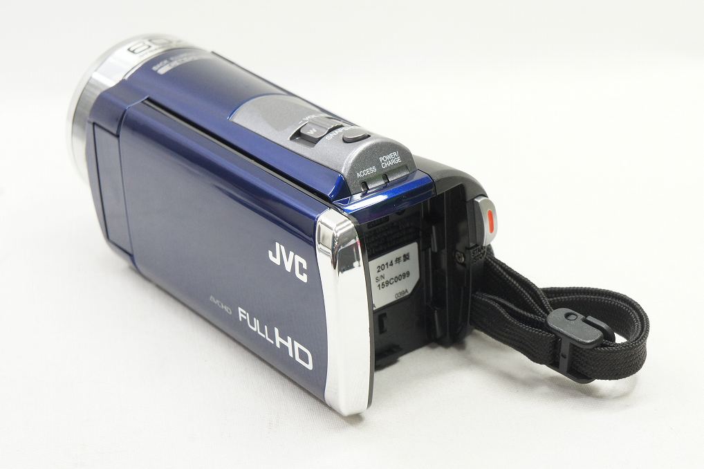 訳あり品 JVC ケンウッド Everio GZ-E700 デジタルビデオカメラ ブルー 250615d