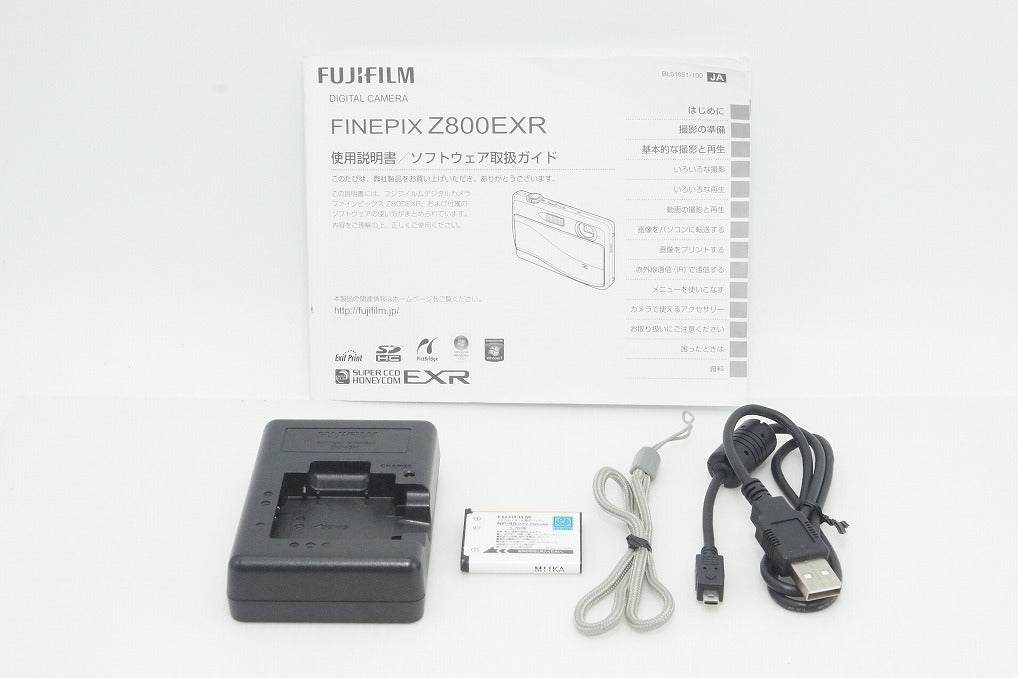 美品 FUJIFILM フジフィルム FinePix Z800EXR コンパクトデジタルカメラ ゴールド 260910h