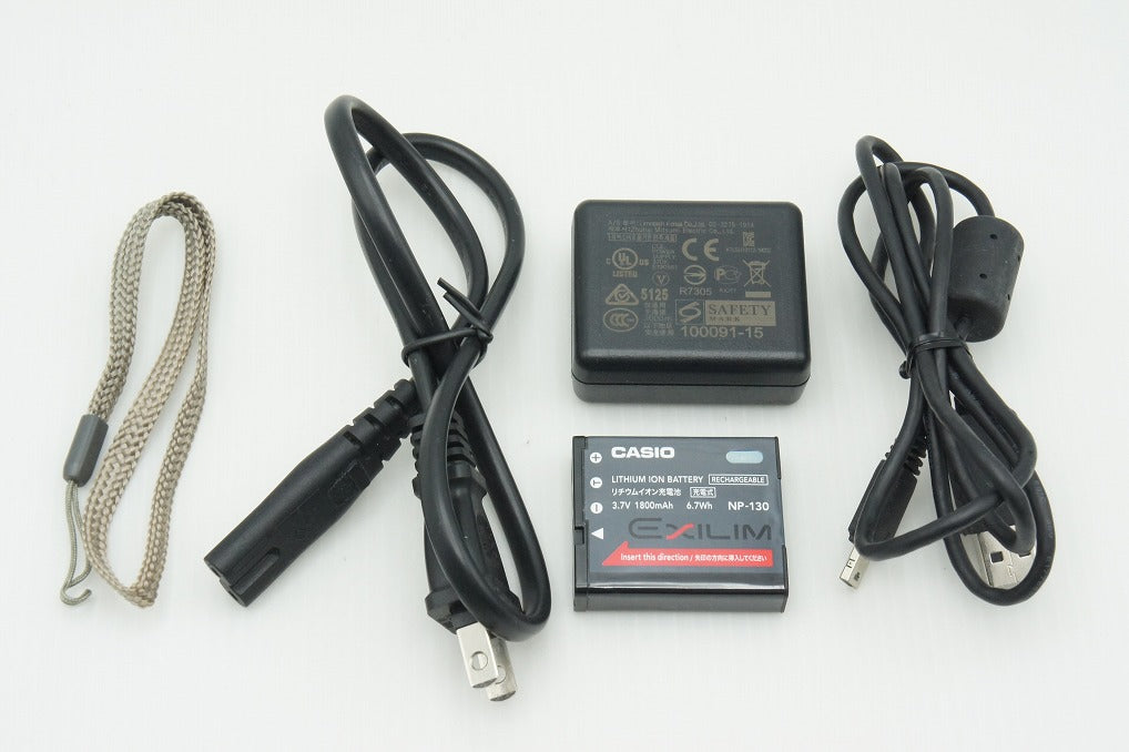 美品 CASIO カシオ HIGH SPEED EXILIM EX-ZR400 コンパクトデジタルカメラ シルバー 260226m