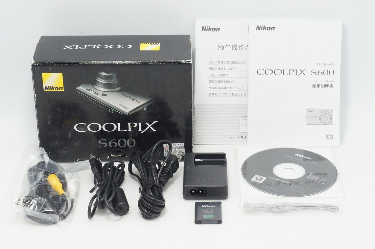美品 Nikon ニコン COOLPIX S600 コンパクトデジタルカメラ ピンクゴールド 元箱付 260918z