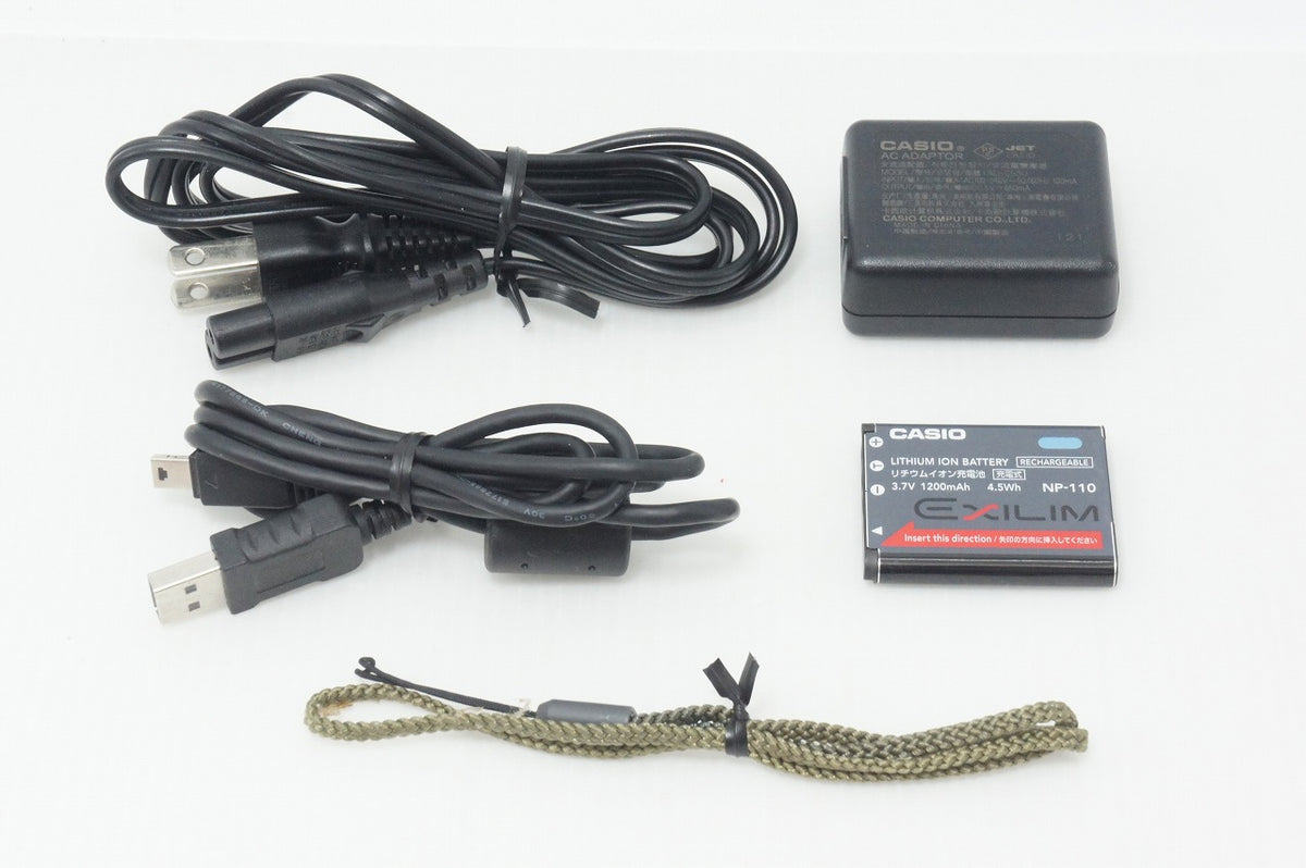美品 CASIO カシオ EXILIM EX-ZR20 コンパクトデジタルカメラ ホワイト 260918u