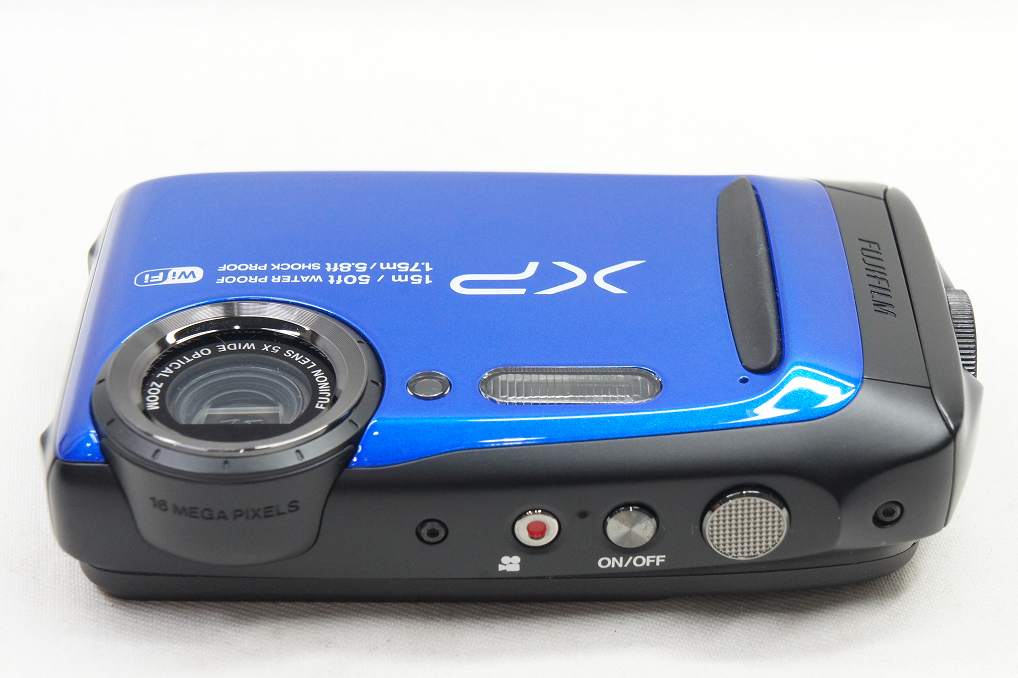 良品 FUJIFILM フジフィルム FinePix XP90 コンパクトデジタルカメラ ブルー 250623k