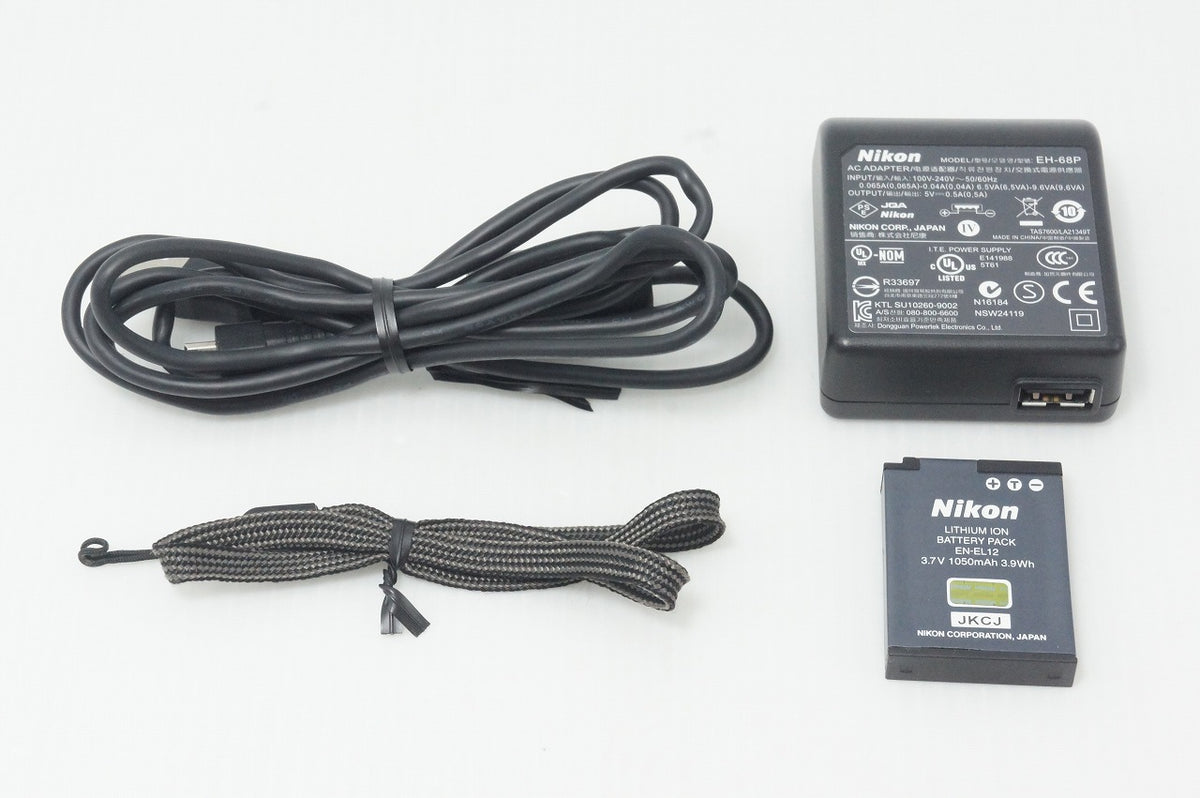 美品 Nikon ニコン COOLPIX S640 コンパクトデジタルカメラ アイスシルバー 260928b