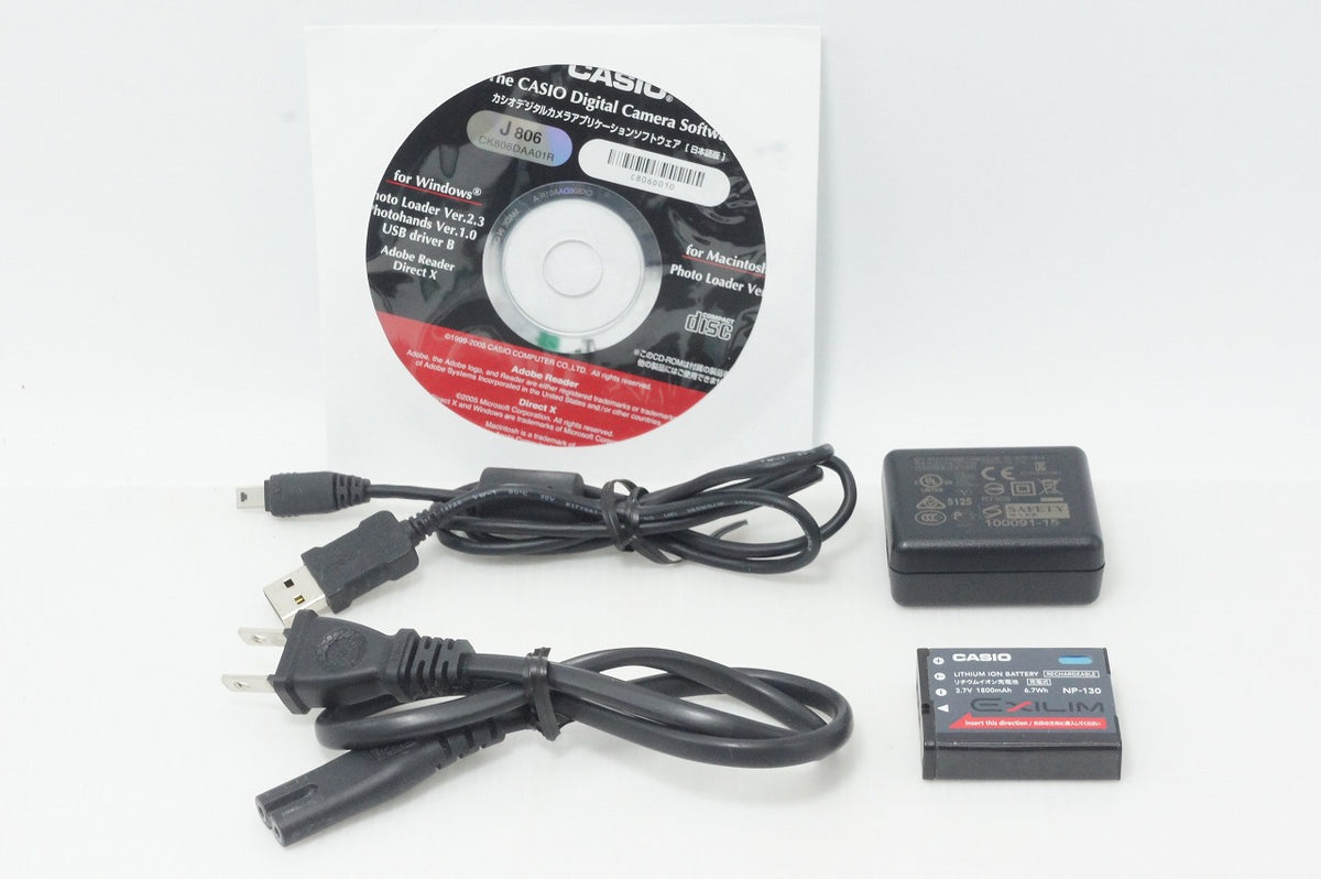 良品 CASIO カシオ HIGH SPEED EXILIM EX-ZR300 コンパクトデジタルカメラ レッド 260928a