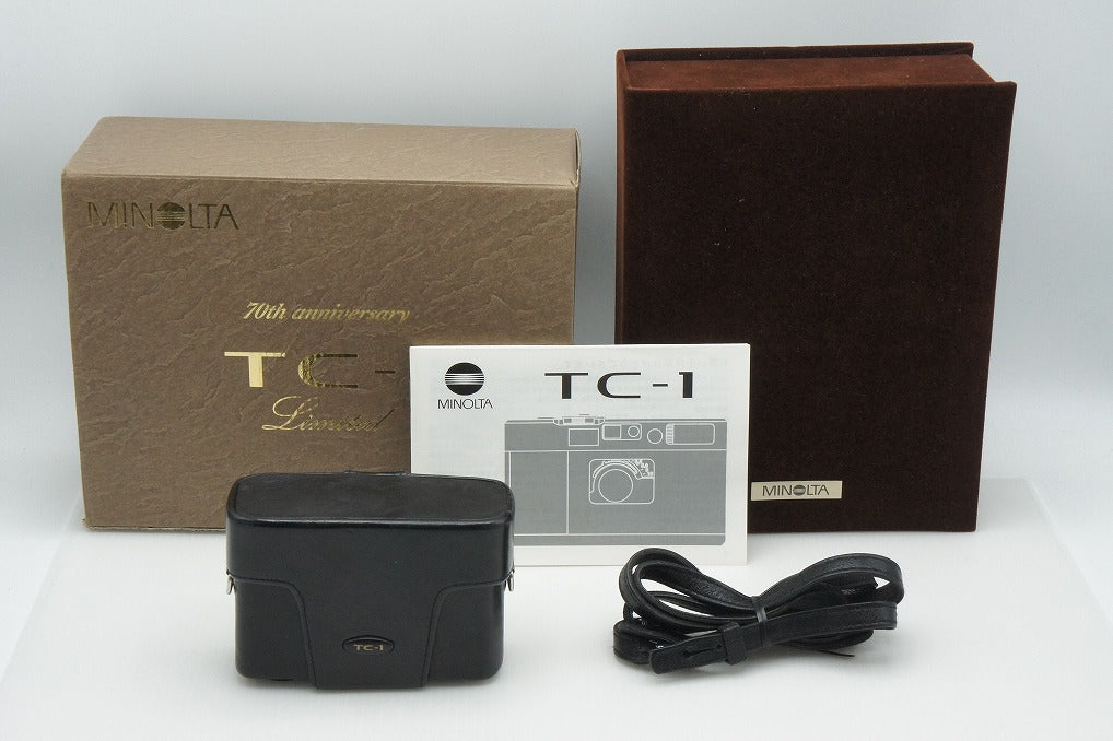 美品 MINOLTA ミノルタ TC-1 Limited 35mmコンパクトフィルムカメラ 元箱付 260216j
