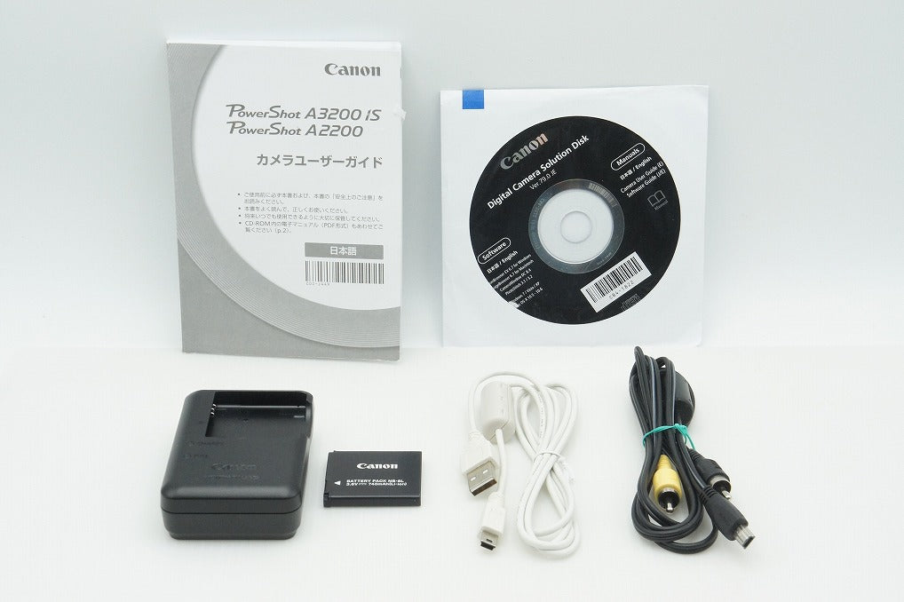美品 Canon キヤノン PowerShot A3200 IS コンパクトデジタルカメラ シルバー 260306e
