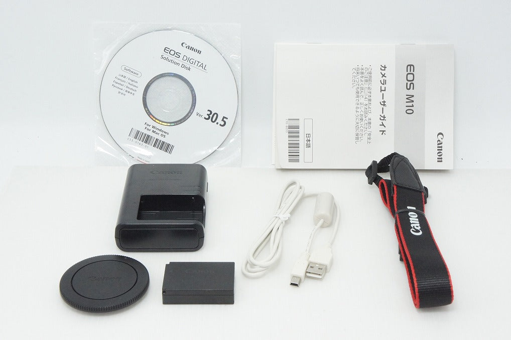 Mint Canon EOS M10 Body Mirrorless Camera White 260413g