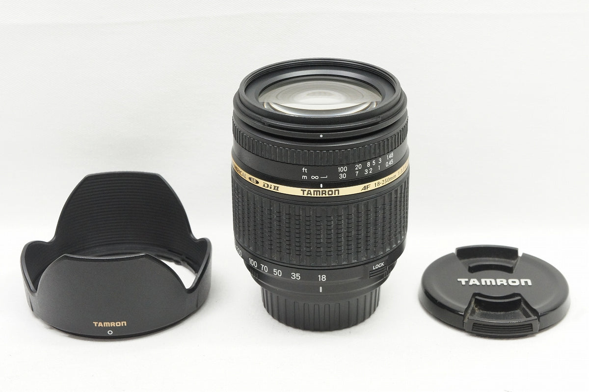 美品 TAMRON AF 18-250mm F3.5-6.3 Di II LD Aspherical IF MACRO A18 Nikon –  アルプスカメラ