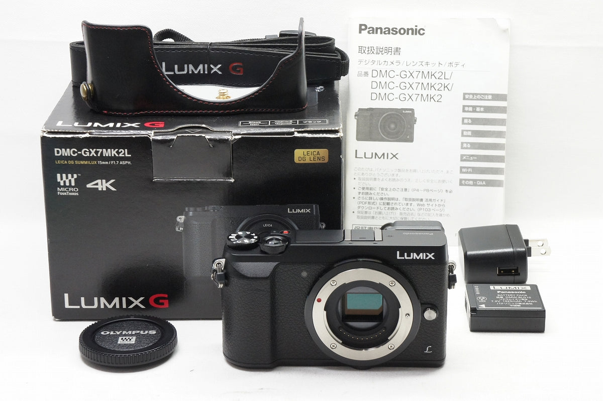 Panasonic  LUMIX DMC-GX7MK2K ミラーレス一眼　美品