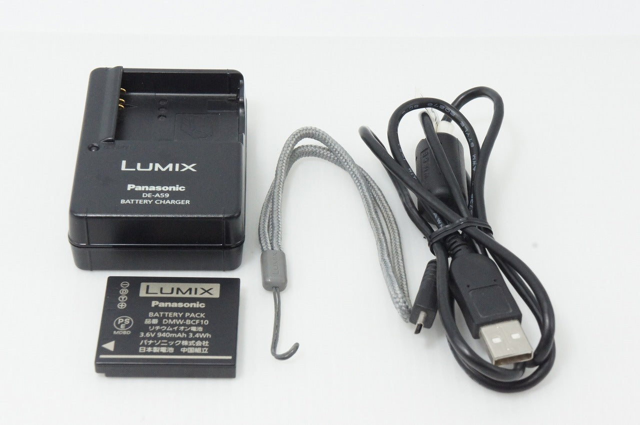 良品 Panasonic パナソニック LUMIX DMC-FX40 コンパクトデジタルカメラ フレッシュレッド 260414m