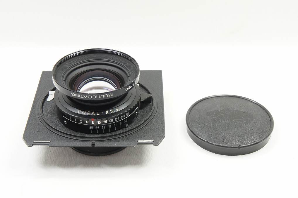 美品 Schneider Kreuznach APO SYMMAR 150mm F5.6 MC 大判レンズ リンホフボード 240719s