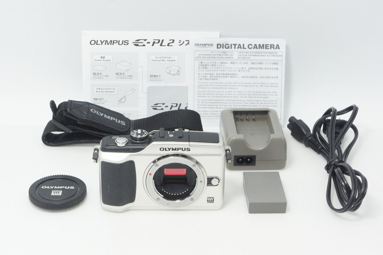 OLYMPUS オリンパス PEN Lite E-PL2 ボディ ミラーレス一眼カメラ