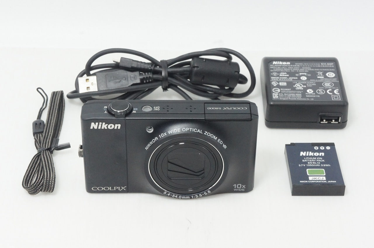 Nikon ニコン COOLPIX S8000 コンパクトデジタルカメラ ブラック