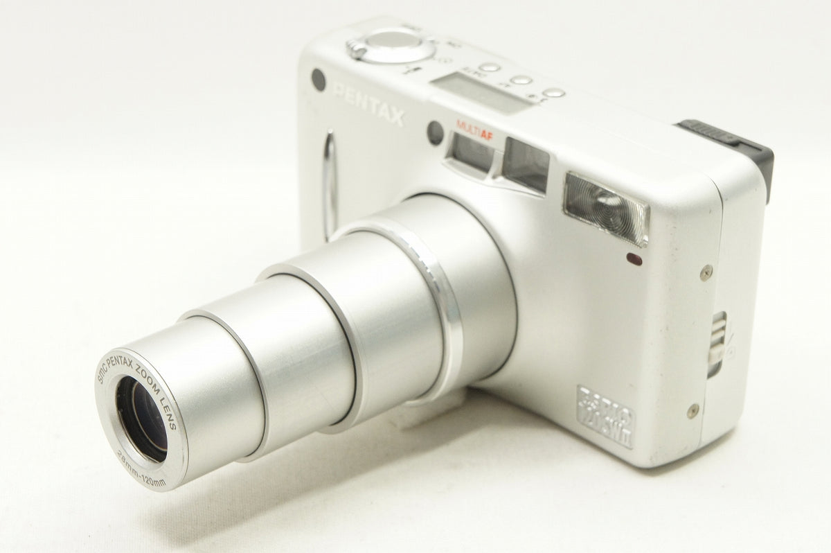 PENTAX ペンタックス ESPIO 120SW II 35mmコンパクトフィルムカメラ シルバー 230628m – アルプスカメラ