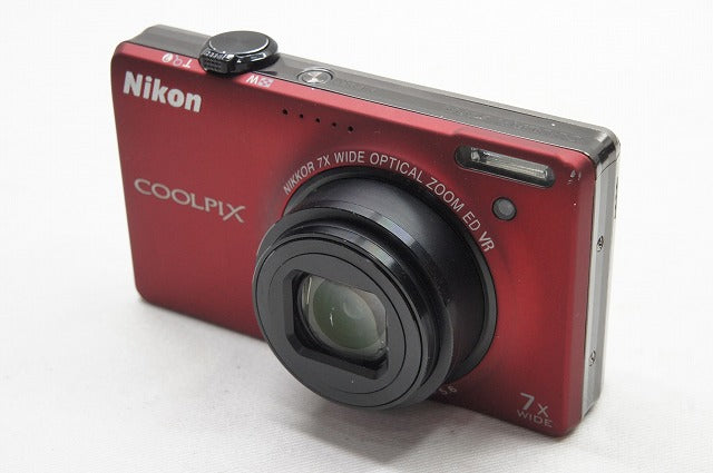 Nikon ニコン COOLPIX S6000 コンパクトデジタルカメラ レッド 元箱付 240419e – アルプスカメラ