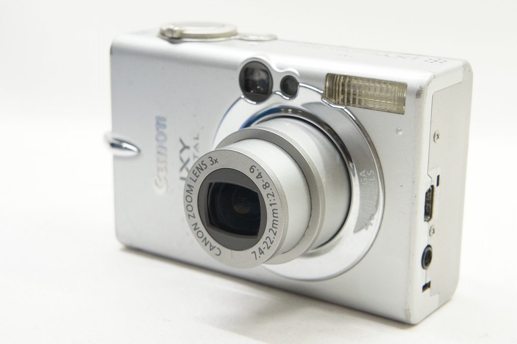 Canon キヤノン IXY DIGITAL 400 コンパクトデジタルカメラ シルバー 250703j