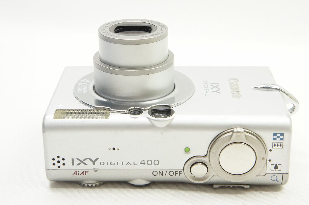 Canon キヤノン IXY DIGITAL 400 コンパクトデジタルカメラ シルバー 250703j