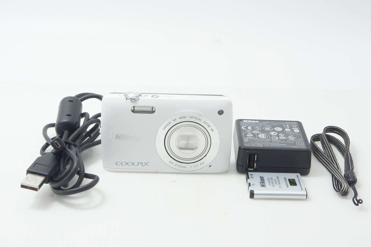 Nikon ニコン COOLPIX S4300 コンパクトデジタルカメラ シェルホワイト