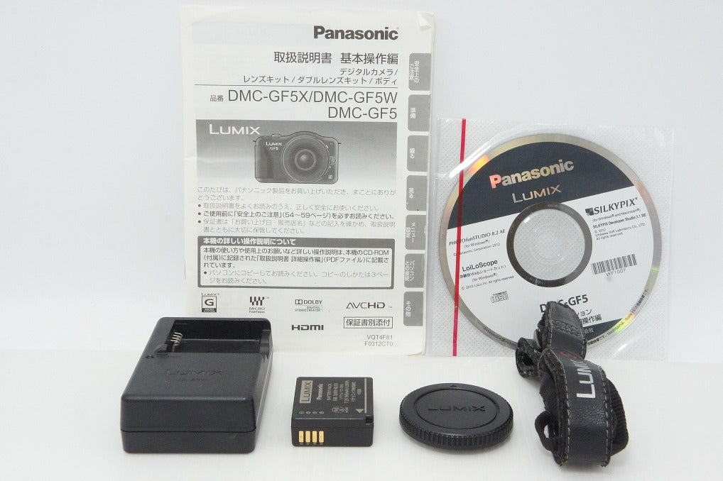 Panasonic パナソニック LUMIX DMC-GF5 ボディ ミラーレス一眼カメラ センシュアルブラウン 260417x