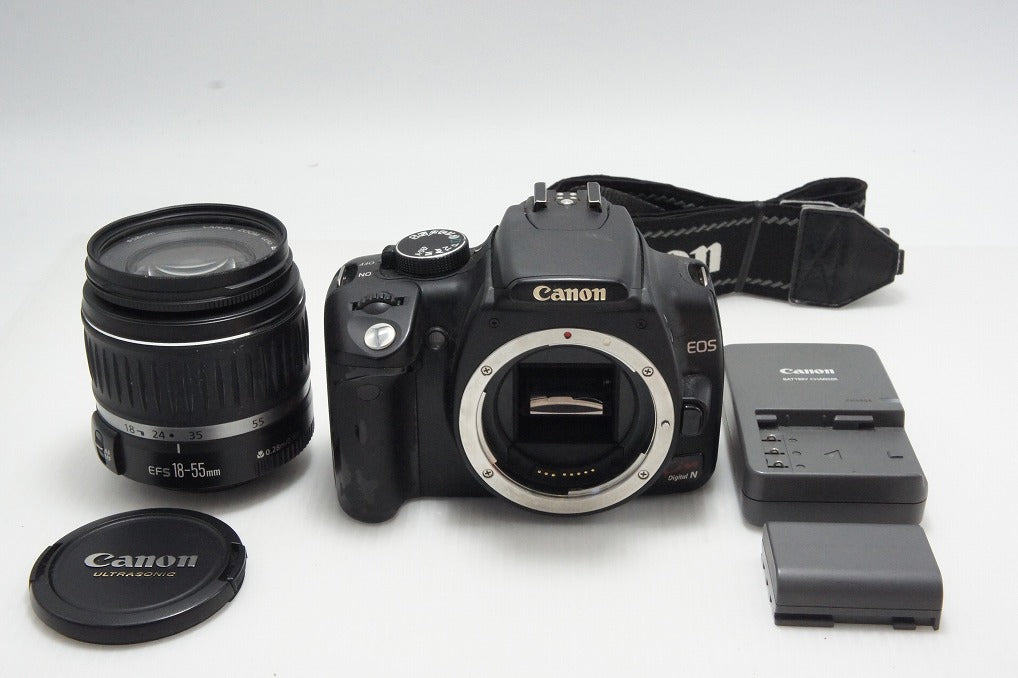 訳あり品 Canon キヤノン EOS Kiss Digital N レンズキット (EF-S 18