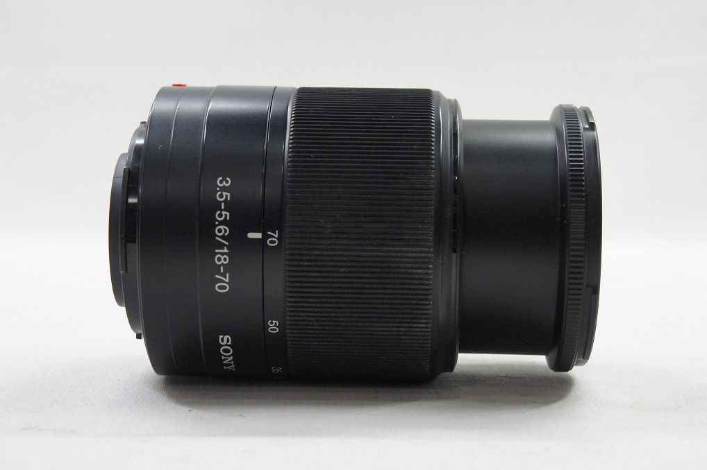 SONY DT 18-70mm F3.5-5.6 SAL1870 MINOLTA αマウント APS-C ズームレンズ フード付 250503r