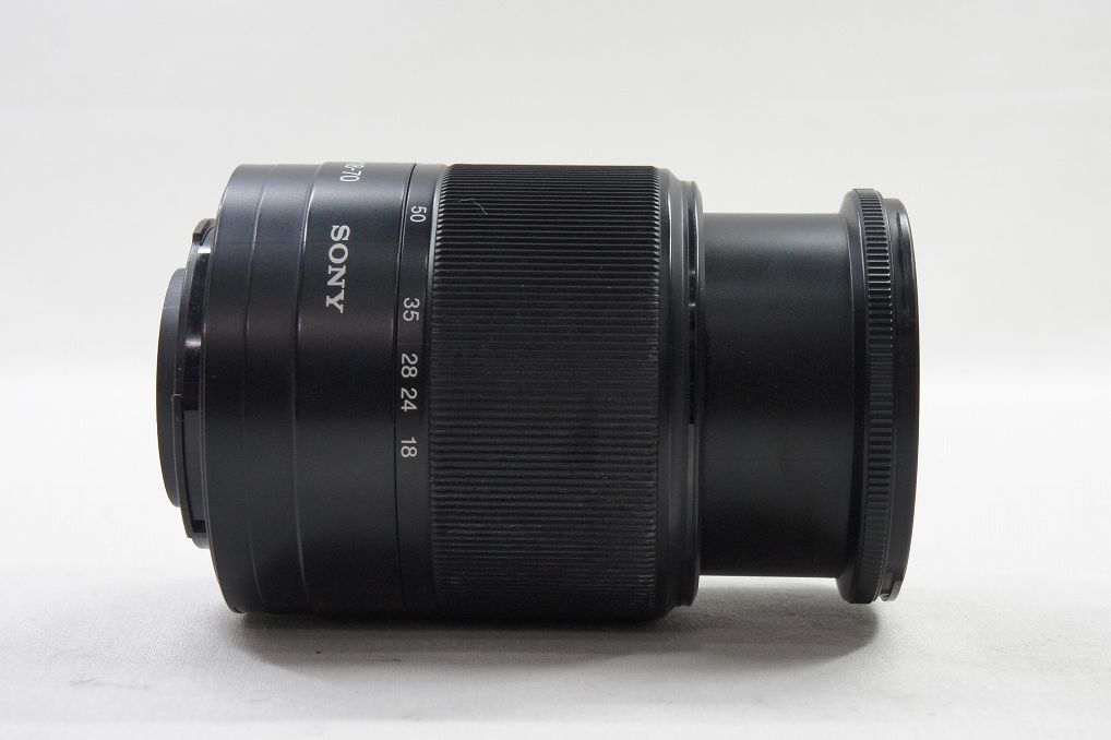 SONY DT 18-70mm F3.5-5.6 SAL1870 MINOLTA αマウント APS-C ズームレンズ フード付 250503r