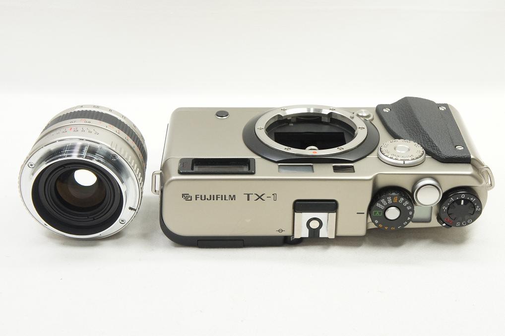 美品 FUJIFILM TX-1 + SUPER EBC FUJINON 45mm F4 レンジ