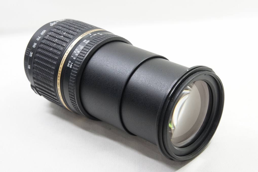 TAMRON AF 18-250mm F3.5-6.3 Di II LD Aspherical IF MACRO A18 PENTAX Kマウント 250505n