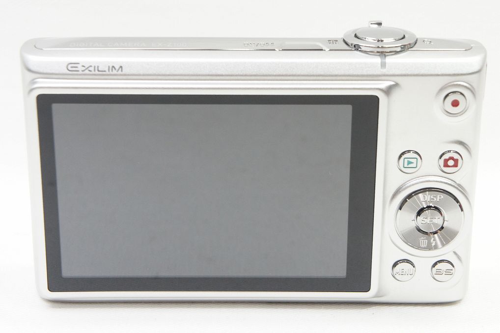 美品 CASIO カシオ EXILIM EX-Z100 コンパクトデジタルカメラ シルバー 元箱付 250719t