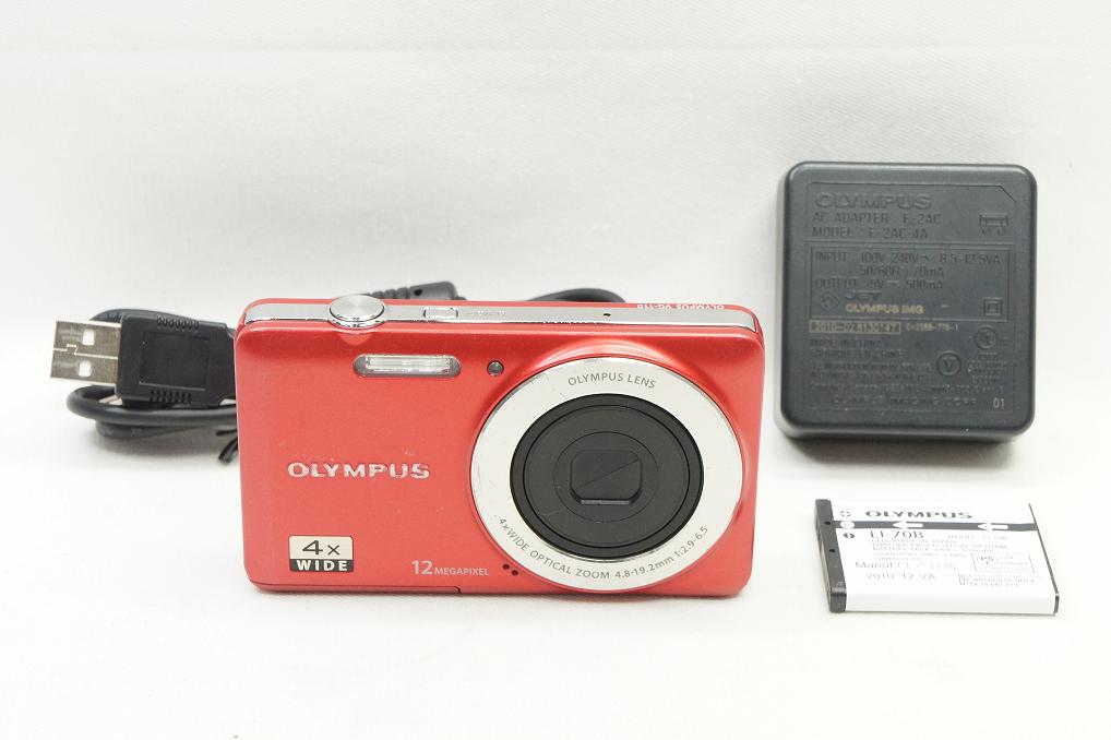 OLYMPUS オリンパス VG-110 コンパクトデジタルカメラ レッド 250507z