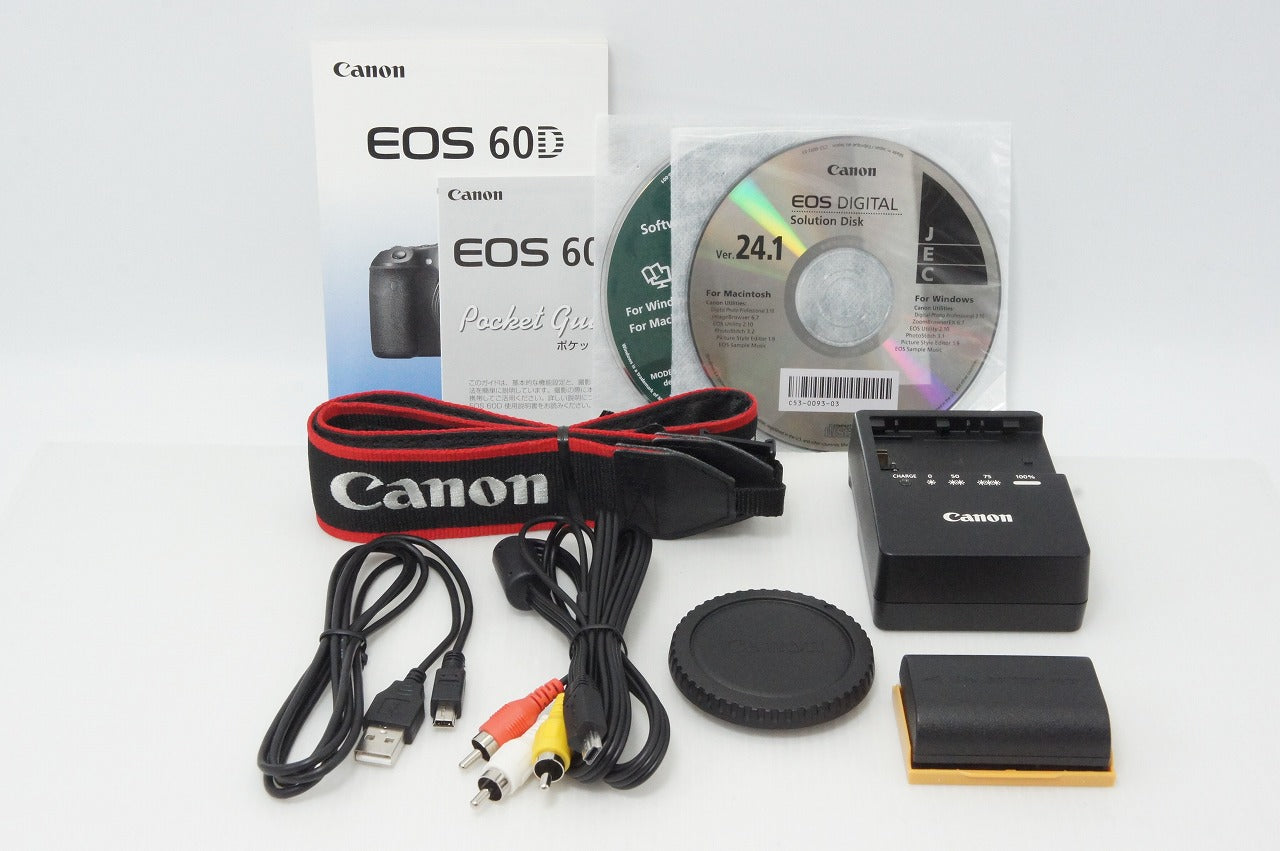 良品 Canon キヤノン EOS 60D ボディ デジタル一眼レフカメラ 260423t
