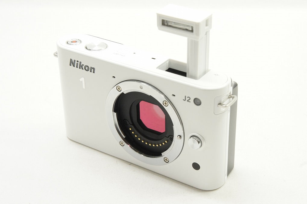 ニコン 【適格請求書発行】良品 Nikon ニコン 1 J2 ボディ ミラーレス一眼カメラ ホワイト 元箱付【アルプスカメラ】240120x